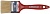 1002-30 Кисть плоская (Handmaler RED) светлая смешанная щетина, пласт.ручка, 30мм (12шт)