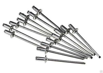 Заклепка 3,2х8 RAL 9003 цинк