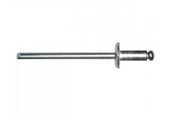 Заклепка 3,2х8 RAL 9003 алюм 