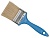 1004-70 Кисть плоская (Handmaler BLUE) искусств. щетина, пласт.ручка, 70мм (12шт)