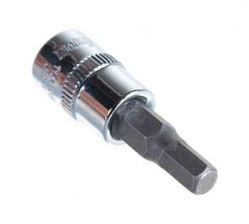 Насадка шестигран.под конфирмат 1/4" 4.0-50мм 