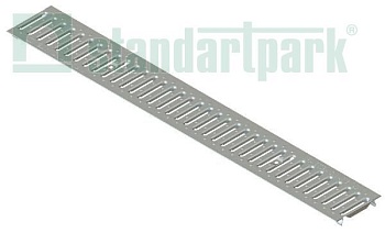 1237 Решетка оцинкованная DN100 А15 1м