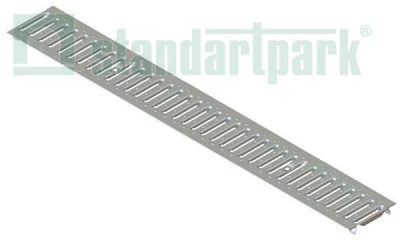 1237 Решетка оцинкованная DN100 А15 1м