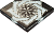 ВБ 41 Напольная вставка Мирах платина 66*66 мм (48 шт. в уп.)