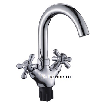 B10-301 Смеситель для кухни с высоким изливом (крепление гайка) 